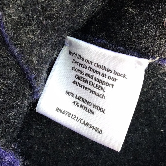 Purple Eileen Fisher Sweater - Picture 3 of 5